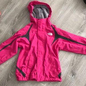 The north face rain jacket